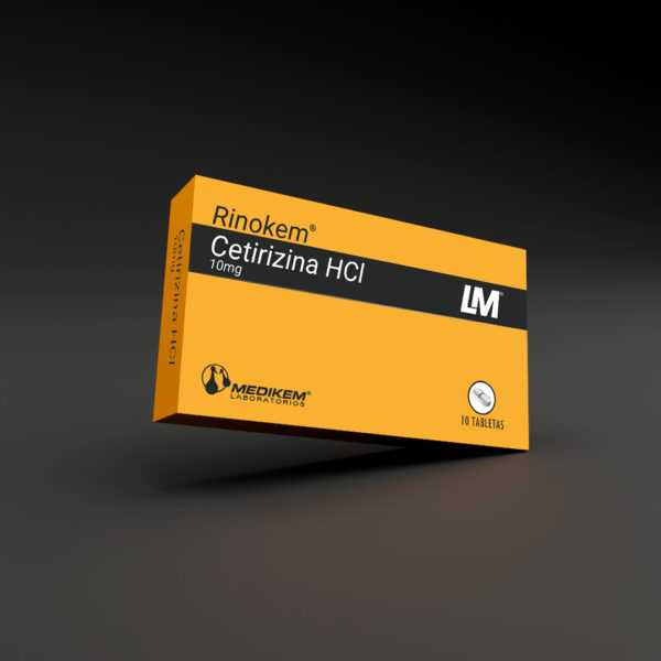 Cetirizina HCI 10mg tabletas