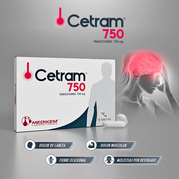 Cetram 750 Tabletas - Imagen 3