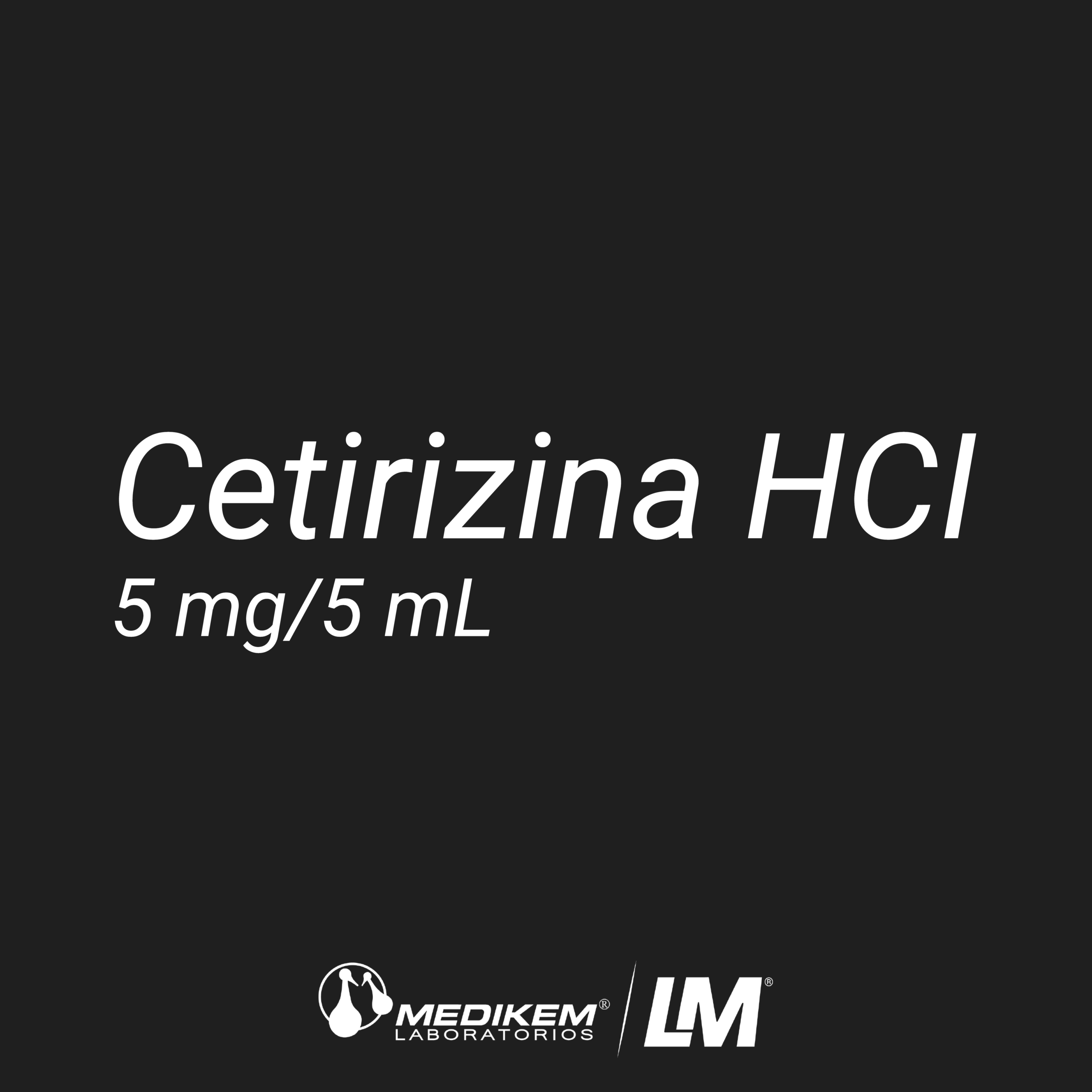Cetirizina HCI 5mg jarabe 5mL - Imagen 2