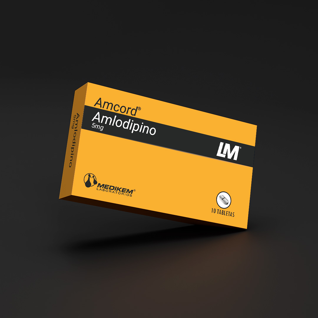Amlodipino tabletas 5mg
