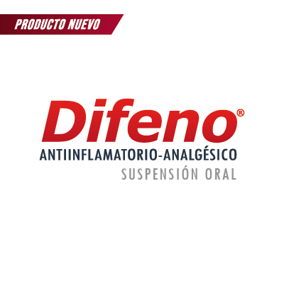Difeno suspensión analgésico en jarabe indicado para aliviar dolor y malestar.